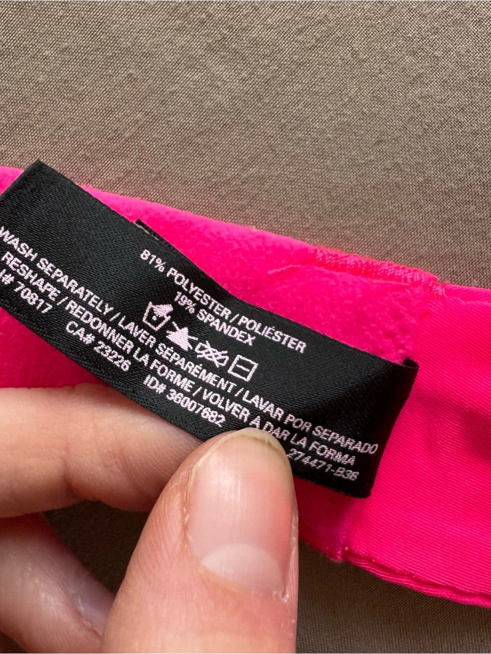 Y2K Era Victoria's Secret "Sexy Little Things" Pink Push-up Bra - Picture 3 of 8